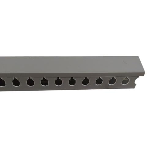 33 MM x 33 MM x 1700 MM / NISO Kabel Dak Ducting Trunking Protector Abu-Abu Batang