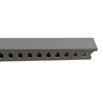33 MM x 33 MM x 1700 MM / NISO Kabel Dak Ducting Trunking Protector Abu-Abu Batang