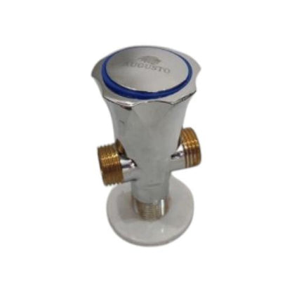 1/2 IN / AUGUSTO Stop Kran Air Cabang Tee Shower Kloset Stainless