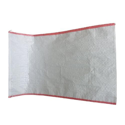 45 CM x 75 CM / TM Karung Kandi Plastik PVC Putih Kapasitas 25 KG