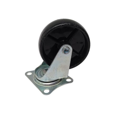 3 IN / TM Roda Hidup Trolly Non Rem Plat Nylon Hitam