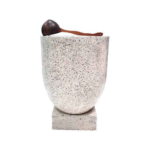 45 CM x 45 CM x 65 CM / BT GELAS STANDART Bak Mandi Teraso Jenis Teraso Asli 90 L