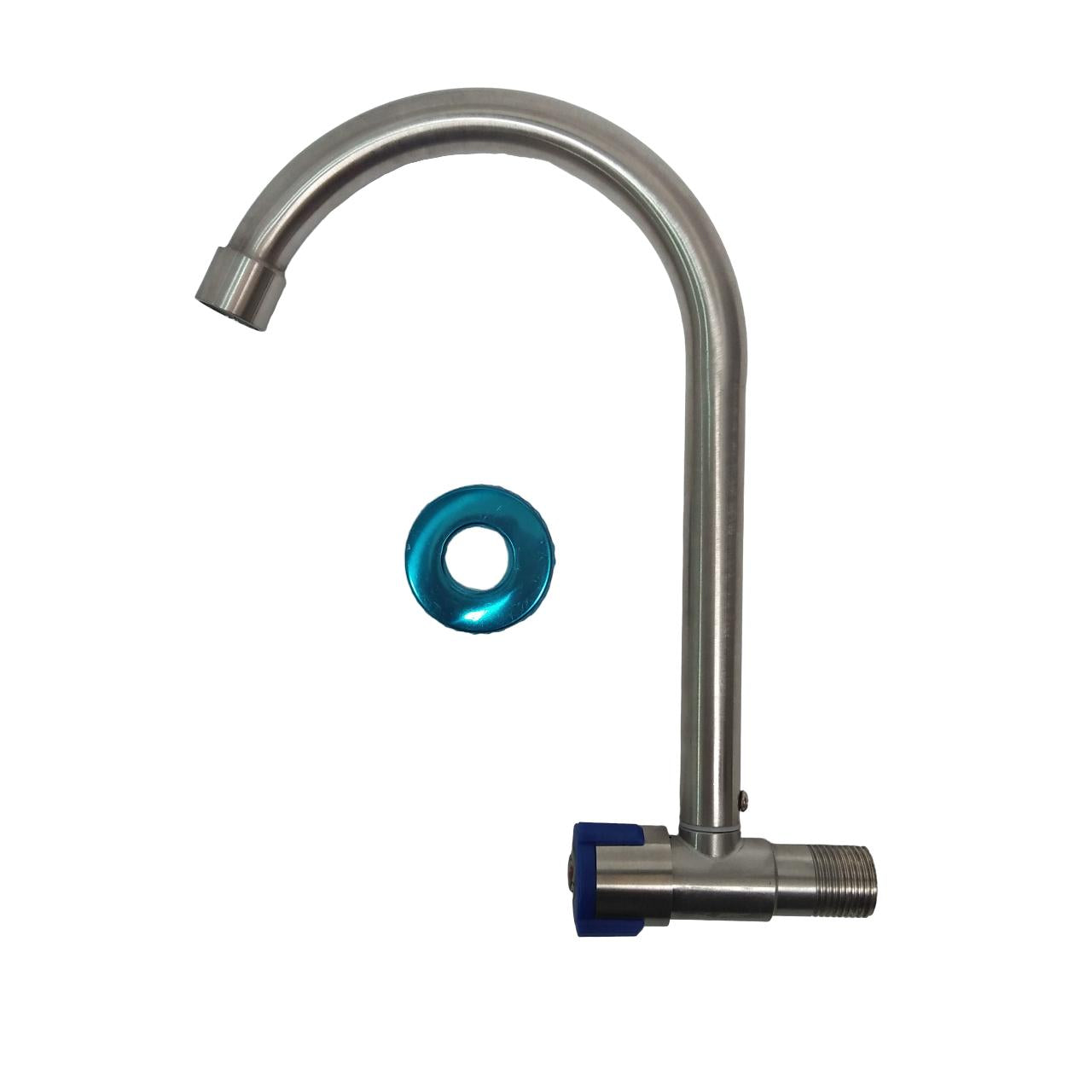 1/2 IN / COBZ CBABH06 Kran Angsa Sink Bak Cuci Piring Tembok Stainless