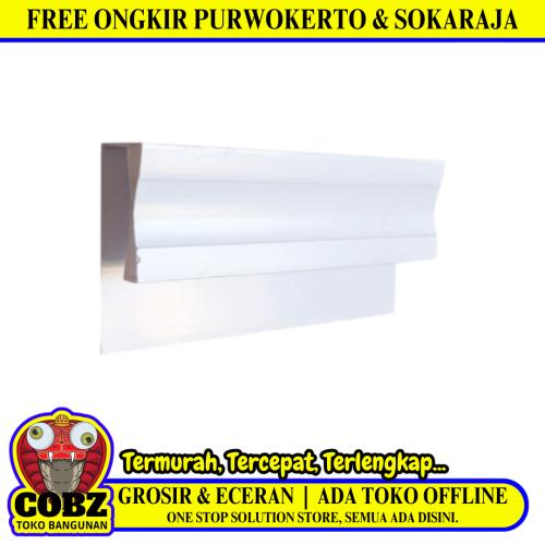 3 CM x 4 M / SHUNDA PLAFON LS-302 List Profil U Plafon U PVC Batang