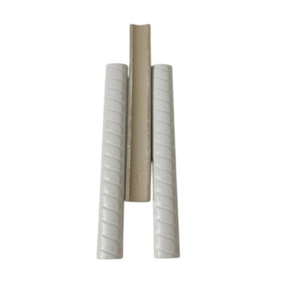 20 CM / NM Kuku Macan Bon Bon Lis Keramik Permukaan Putih Lembar