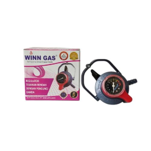 WINN GAS W-900 M Regulator Kepala Tabung Gas LPG Tekanan Rendah Low Pressure