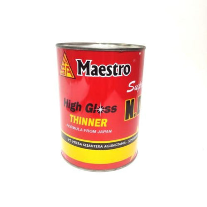 1 L / N. D. MAESTRO Thinner Pengencer Campuran Cat Kaleng