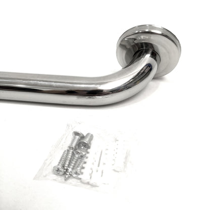 50 CM / ARMREST Pegangan Kamar Mandi Bathub Grab Bar Stainless Chrome