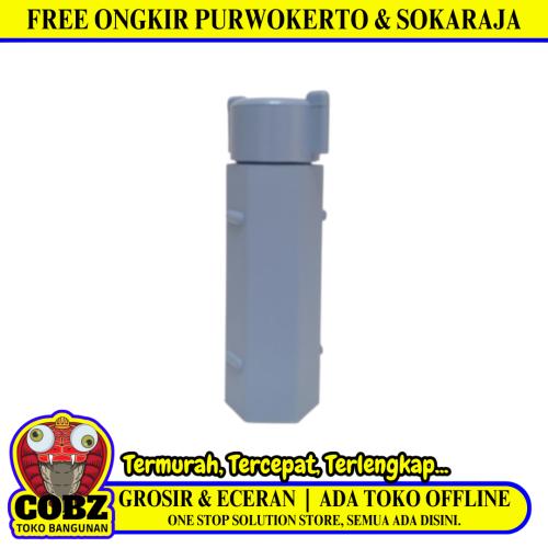 3/4 IN / COBZ Tutup Sumpel Slontong Pembuangan Bak PVC Biru