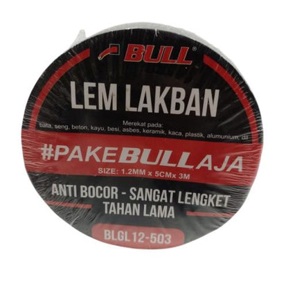 50 MM x 3 M / BULL Tambal Seng Aluminium Flinkote Anti Bocor Roll