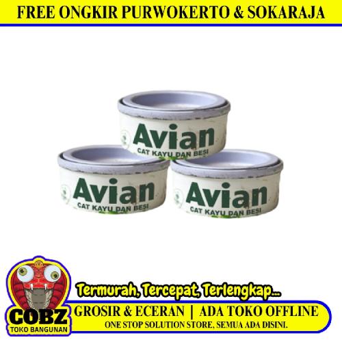 25 CC / AVIAN GLOSSY Cat Kayu Besi Wood Metal Paint Kaleng