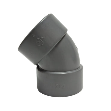 2 1/2 IN / RUCIKA D-45L Elbow Knee Keni 45 Derajat Fitting Pipa PVC