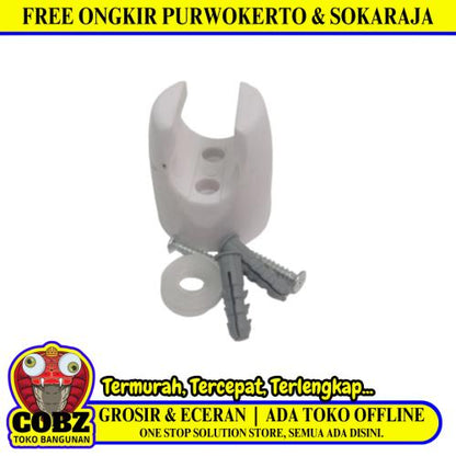 COBZ T3 Cantel Jet Shower Cebok Plastik PVC Putih