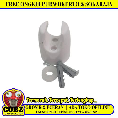 COBZ T3 Cantel Jet Shower Cebok Plastik PVC Putih