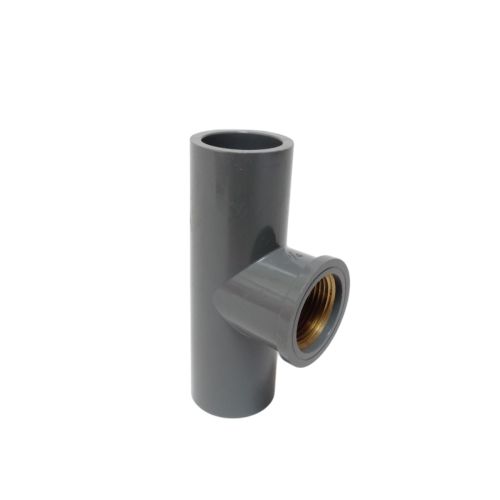3/4 IN / RUCIKA MI Tee Drat Dalam Faucet Tee Fitting Pipa Kuningan