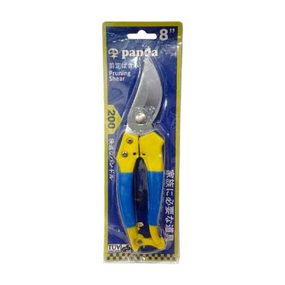 8 IN / PANDA Gunting Dahan Bengkok Ranting Tanaman Pruning Shears Gagang Fiber