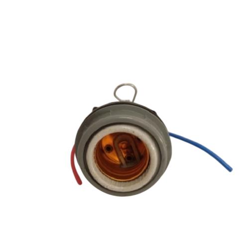 PIOLINE PWD - 2627 Fitting Lampu Gantung Taman Outdoor Jalan Abu - Abu