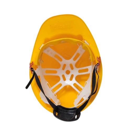 IDEKU Helm Proyek Tukang Safety Pelindung Keselamatan Kepala Kuning