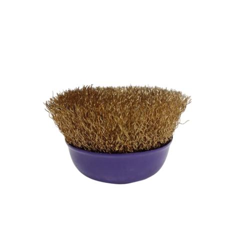 3 IN / VEGAZ Sikat Kawat Bengkok Kuningan Pembersih Karat Kerak