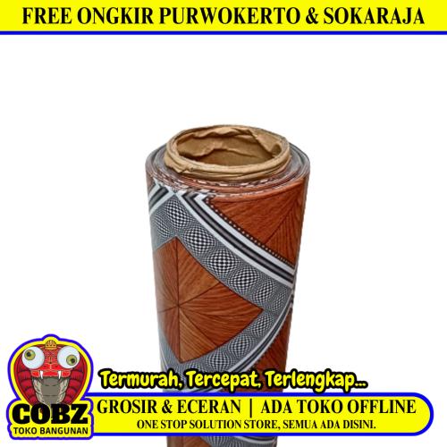 120 CM x 15 M / NANYA CKSY 001 002 Karpet Perlak Lantai Meja Vinyl PVC Black Roll