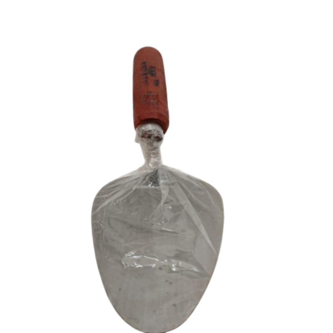 6 IN / GARUDA MAS  Cetok Sendok Semen Acian Trowel Lancip Gagang Bahan Kayu