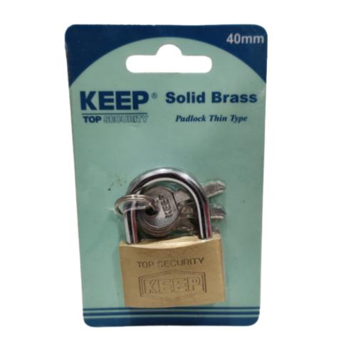 40 MM / KEEP Gembok Pintu Pagar Padlock Anti Maling Leher Pendek