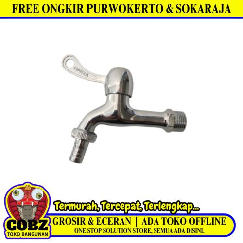 1/2 IN / ONDA CLS 01 Kran Air Taman Kamar Mandi Mesin Cuci Stainless