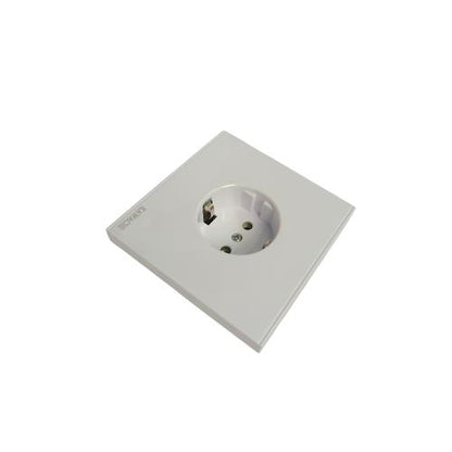 1 LUBANG / KAWACHI SW07 Stop Kontak Terminal Arde Tanam IB Inbow Putih