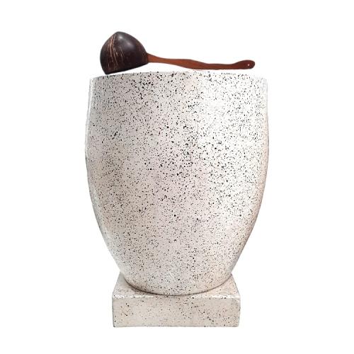 45 CM x 45 CM x 65 CM / BT GELAS JUMBO Bak Mandi Teraso Jenis Teraso Asli 160 L