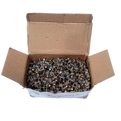 #12 x 20 MM / CAB Roofing Baut Sekrup Atap Baja Ringan Kuning Dus