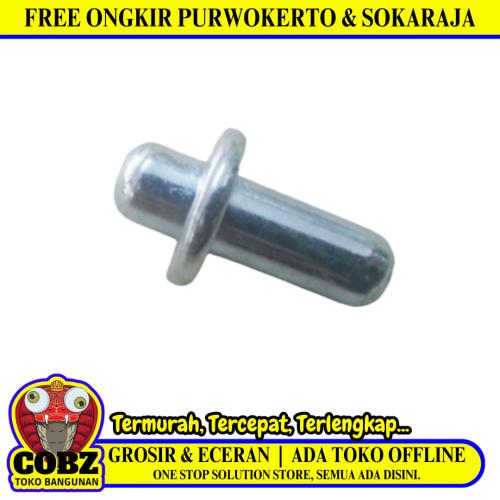 TM Ambalan Duplo Penahan Papan Lemari Furniture Besi Besar Biji