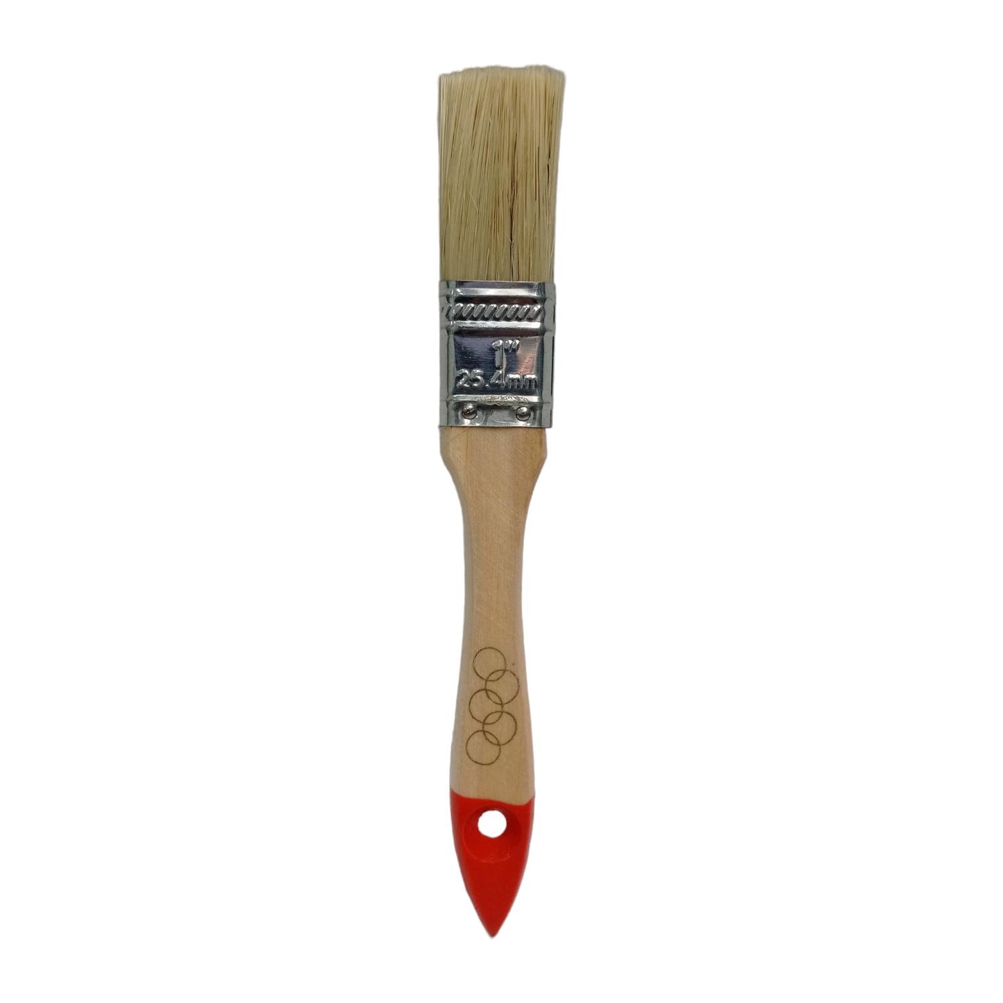 1 IN / OLYMPIC Kuas Cat Tembok Kayu Besi Air Acyrlic Paint Brush