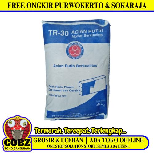 40 KG / TIGA RODA TR - 30 Semen Instant Acian Lantai Sak