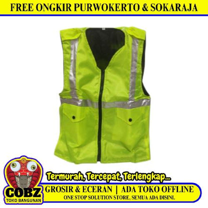SIZE XL / NM Rompi Proyek Tukang Kerja Lapangan Parasit Hijau