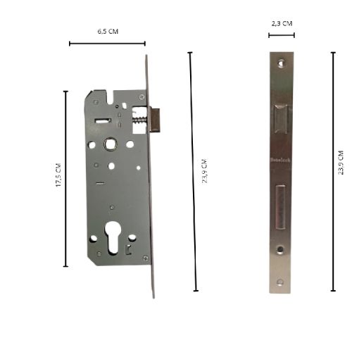 BENELOCK BE-PL-E31-61 Handle Door Lock Tarikan Handle Kunci Pintu Besar Set