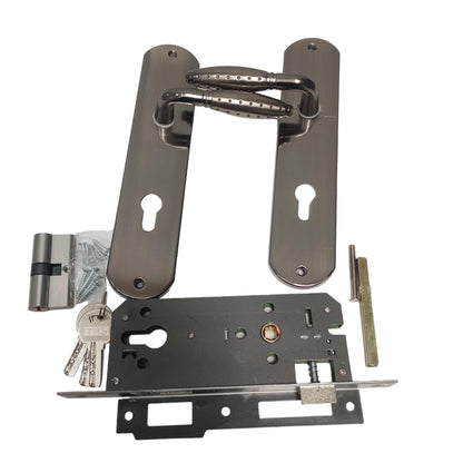 THS SN / BN Handle Door Lock Tarikan Handle Kunci Pintu Tanggung Set