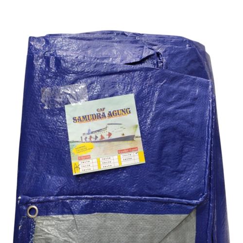 5 M X 7 M / TM Terpal Tarpaulin Tutup Plastik PVC Warna Luar Warna Dalam