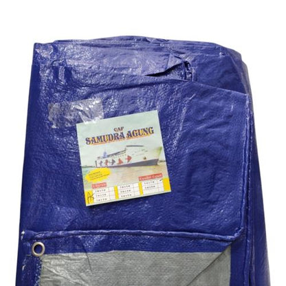5 M X 7 M / TM Terpal Tarpaulin Tutup Plastik PVC Warna Luar Warna Dalam