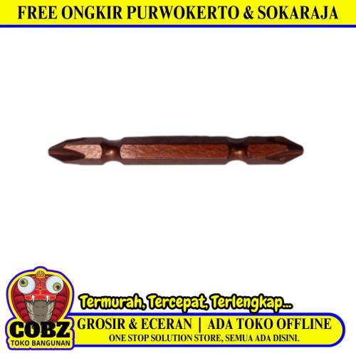 PH 2 x 65 MM / IGM Mata Obeng Angin Screwdriver Plus Minus Magnet