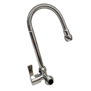 1/2 IN / GZR  Kran Angsa Fleksibel Sink BCP Tembok Stainless