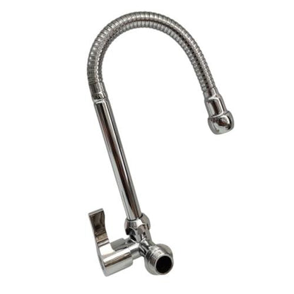 1/2 IN / GZR  Kran Angsa Fleksibel Sink BCP Tembok Stainless