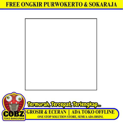 80 CM x 80 CM / SERENITY PURE WHITE Granit Lantai Rumah Glossy Dus