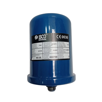 ISCO SC-2L Tabung Pompa Air Otomatis Pressure Tank Semi Jet Pump Ss