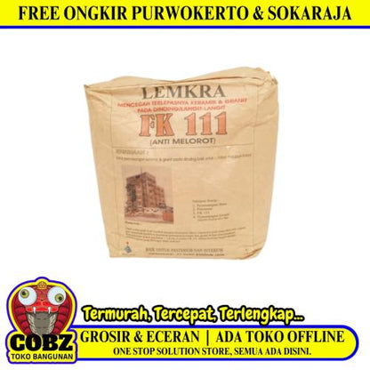 5KG / FK 111 Semen Perekat Penempel Keramik Dinding Anti Melorot Sak