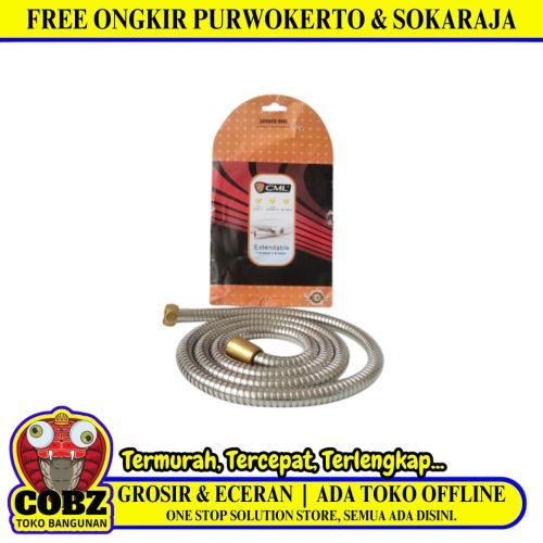 1/2 IN X 150-180 CM / CAMEL Selang Jet Shower Cebok Mandi Hose Stainless