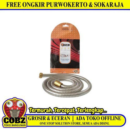 1/2 IN X 150-180 CM / CAMEL Selang Jet Shower Cebok Mandi Hose Stainless