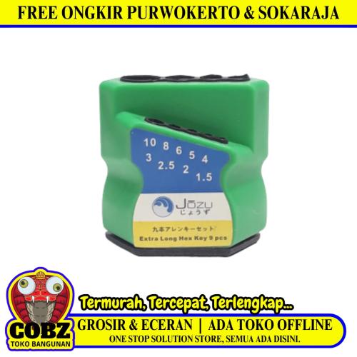 T1.5 - T10 / JOZU Tool Organizer Box Kunci L Bintang