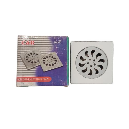 4 IN / CAB Saringan Got Leher Pendek Floor Drain Stainless Pcs