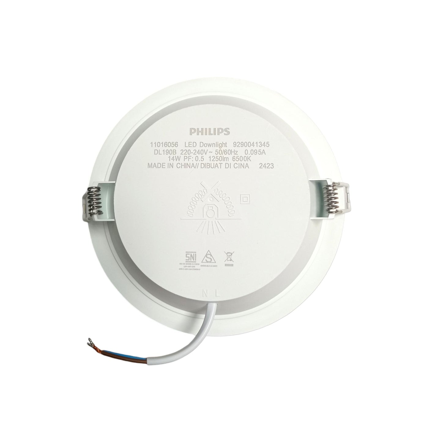 14 WATT / PHILIPS LED Downlight Lampu Tanam Plafon Putih