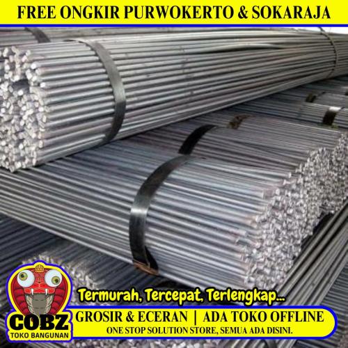 12 MM x 12 M / TM Besi Beton Fisik Standar Batang